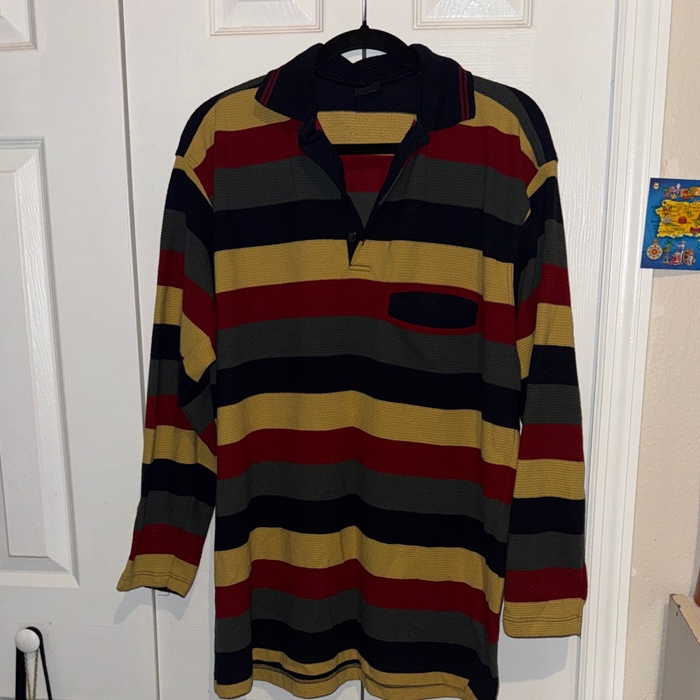 Striped Multicolor Men's Polo Shirt